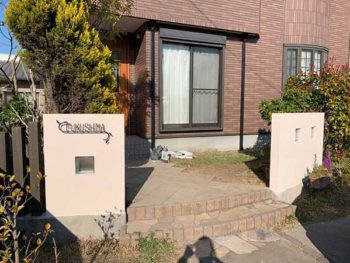 徳島県　板野郡　松茂町　施工後　塀