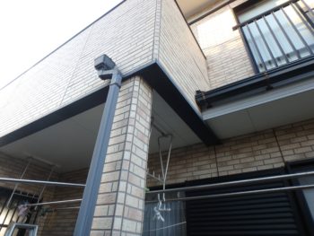 徳島県　川内町　施工前　軒天井　汚れ