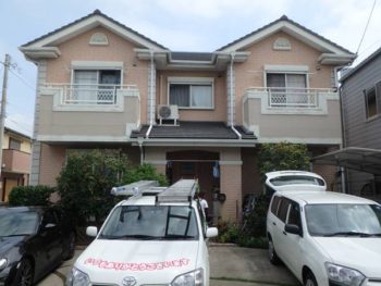 徳島県　藍住町　施工前　正面　全体