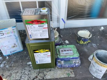 徳島県　中島田町　使用材料　防水　プルーフロン　