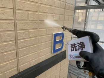 徳島 アパート 塗装 洗浄 外壁