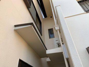 徳島県　川内町　施工後　雨樋