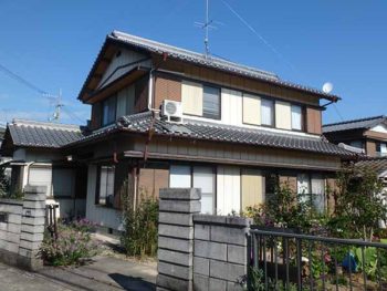 徳島県　羽ノ浦町　施工前　側面　全体