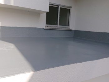 徳島県　沖洲町　離れ　庇　トップコート　塗装後