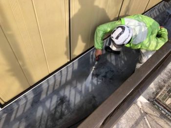 徳島県　川内町　洗浄　ベランダ