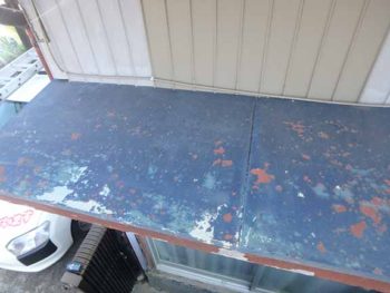 徳島県　徳島市　北田宮　施工前　庇