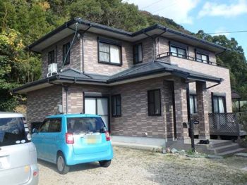 徳島県　撫養町　施工前　正面　全体