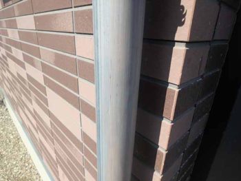 徳島県 松茂町 施工前 雨樋