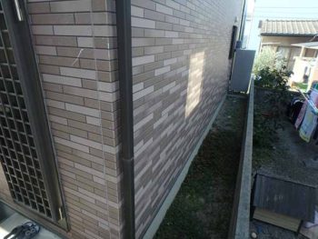 徳島県　板野郡　松茂町　施工前　外壁　汚れ