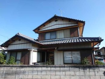 徳島県　羽ノ浦町　施工前　正面　全体