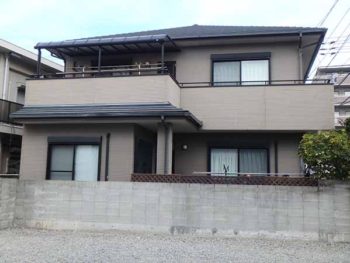 徳島県 徳島市 安宅 施工前 裏面 全体