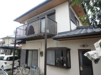 徳島県　国府町　施工前　裏面　全体