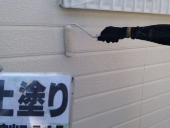 徳島県 板野郡 外壁塗装 上塗り