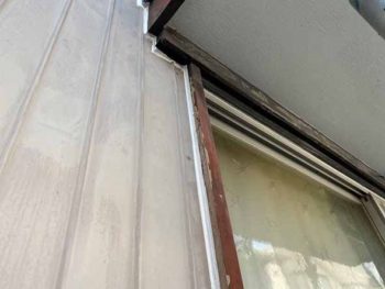 徳島県　徳島市　北田宮　コーキング　サッシ　充填