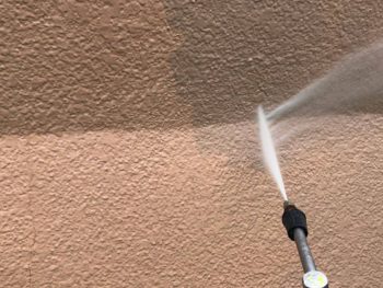 徳島県　中島田町　高圧洗浄　外壁