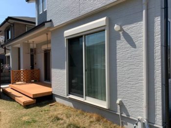 徳島県　徳島市　庄町　施工後　シャッターボックス