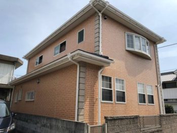 徳島県　藍住町　施工後　裏面　全体