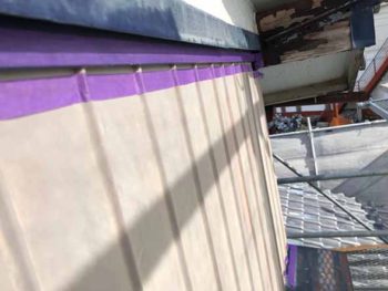 徳島県　徳島市　北田宮　コーキング　外壁　養生