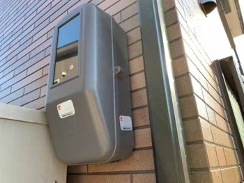 徳島県　板野郡　松茂町　施工後　電気ボックス