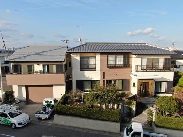 徳島県　川内町　施工後　正面　全体