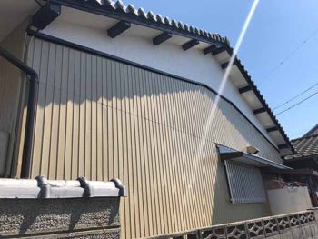 徳島市　北田宮　施工後　外壁