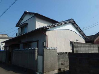 徳島県　徳島市　北田宮　施工前　全体　側面