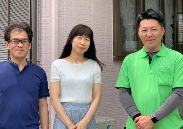   板野郡藍住町住吉で外壁塗装の口コミ　評判　中山コーティング