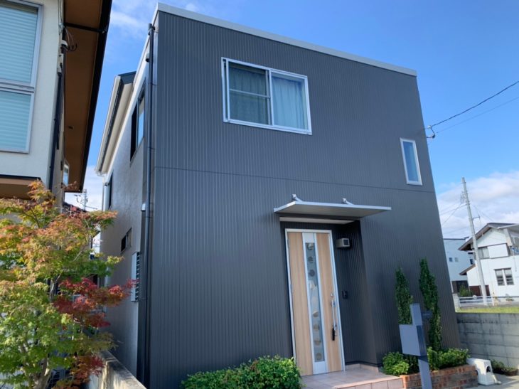   10年後を見据えた塗装工事を依頼しました。徳島市八万町