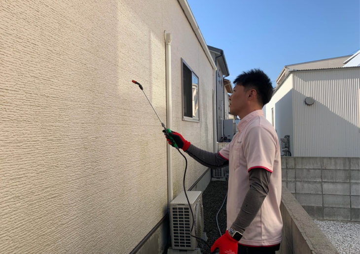   徳島県　新築から5年で苔や汚れバイオ洗浄　