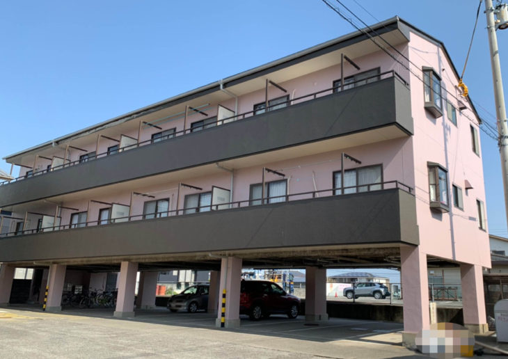   阿南市宝田町　C・H稲田マンション屋根・外壁塗装　オーナー様より