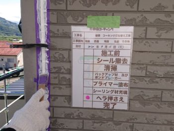 美馬市　コーキング　TF2000　オート化学