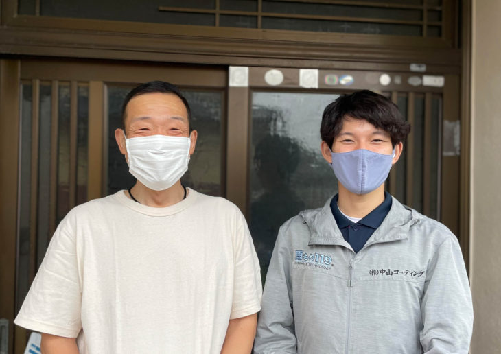   技術力を始め、丁寧な接客・細かい事にもすぐ対応の中山コーティング