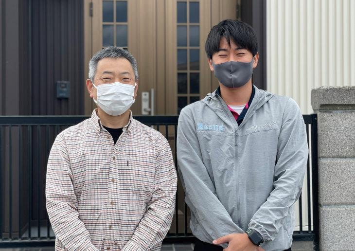   板野郡松茂町　25年悩み続けた雨漏りを解決していただいき大変感謝。