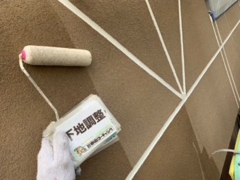 水性カチオンシーラー　徳島　塗装　八万町　