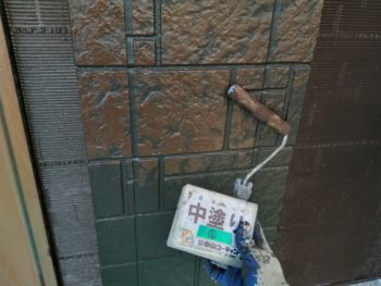 塗装 外壁 多彩模様 スズカファイン 中山コーティング