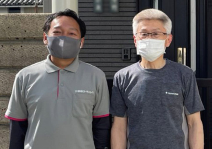   板野郡で塗装工事と防水を施工し満足のお声を頂きました。