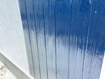 ボンフロン　艶　外壁　アクセントカラー