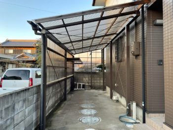 帯カバー　外壁　鉄骨　付帯部　屋根