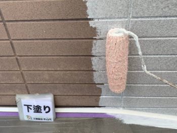 下塗り　中塗り　上塗り