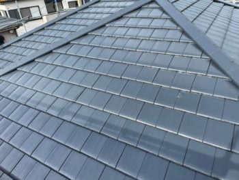 補修　下塗り　中塗り　上塗り　完了　コーキング　屋根