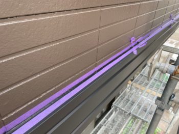 施工前　施工中　コーキング　幕板カバー　施工後