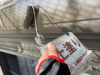 釘打ち　下塗り　中塗り　ケレン　上塗り