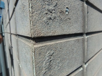 屋根　外壁　クラック　施工前　水膨れ