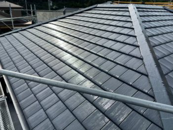 付帯部完工　屋根完工　外壁完工　塗装