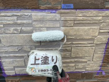 洗浄　A色　B色　クリヤ　試し塗り