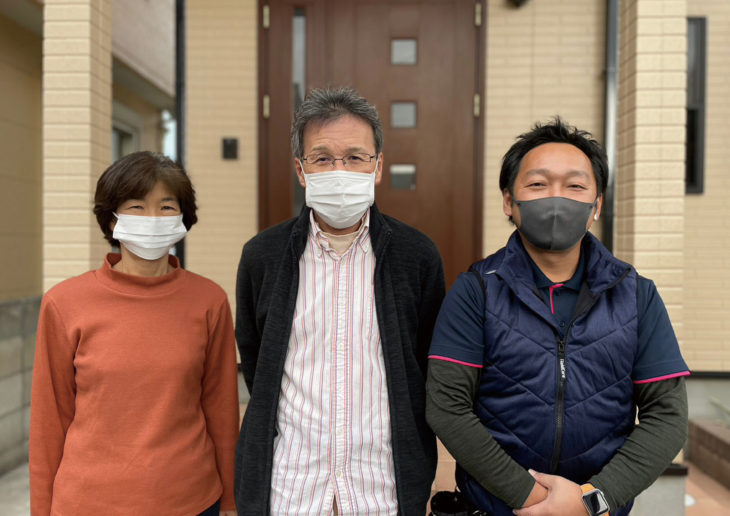   外壁は早めのメンテンナスで費用も抑えられる。徳島市お客様の声