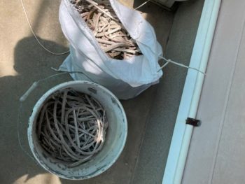 プライマー　充填　ヘラ　撤去　完了　施工前