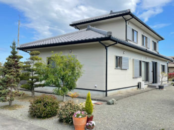 外観　クリヤー　完成　写真