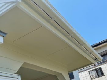 破風　雨樋　軒天　外壁　完工