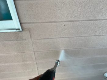 洗浄　雨樋　外壁　笠木